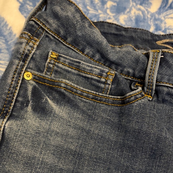 Seven7 Women's Straight Leg Blue Jeans - Picture 7 of 15